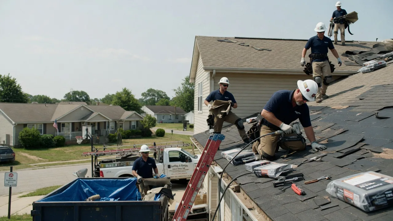 Roof Replacement in Columbia Station, OH near me